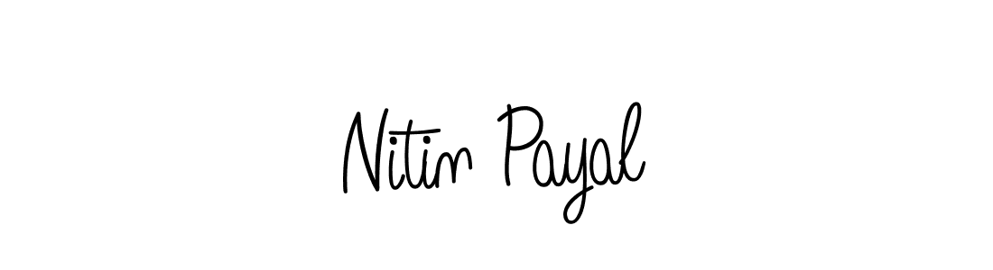 if you are searching for the best signature style for your name Nitin Payal. so please give up your signature search. here we have designed multiple signature styles  using Angelique-Rose-font-FFP. Nitin Payal signature style 5 images and pictures png