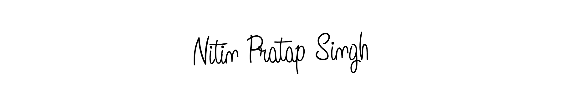 Make a beautiful signature design for name Nitin Pratap Singh. With this signature (Angelique-Rose-font-FFP) style, you can create a handwritten signature for free. Nitin Pratap Singh signature style 5 images and pictures png