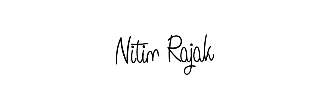 Make a beautiful signature design for name Nitin Rajak. Use this online signature maker to create a handwritten signature for free. Nitin Rajak signature style 5 images and pictures png