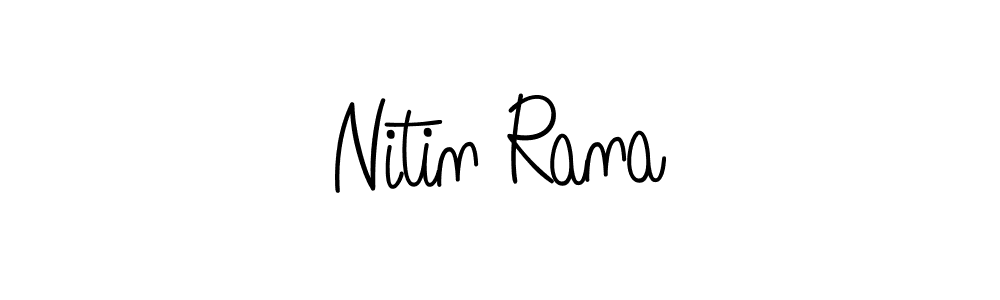 You can use this online signature creator to create a handwritten signature for the name Nitin Rana. This is the best online autograph maker. Nitin Rana signature style 5 images and pictures png