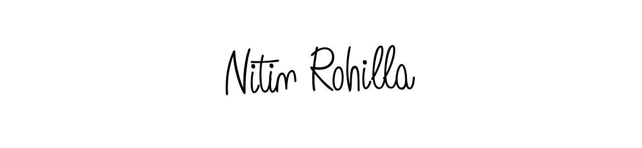 Make a beautiful signature design for name Nitin Rohilla. Use this online signature maker to create a handwritten signature for free. Nitin Rohilla signature style 5 images and pictures png