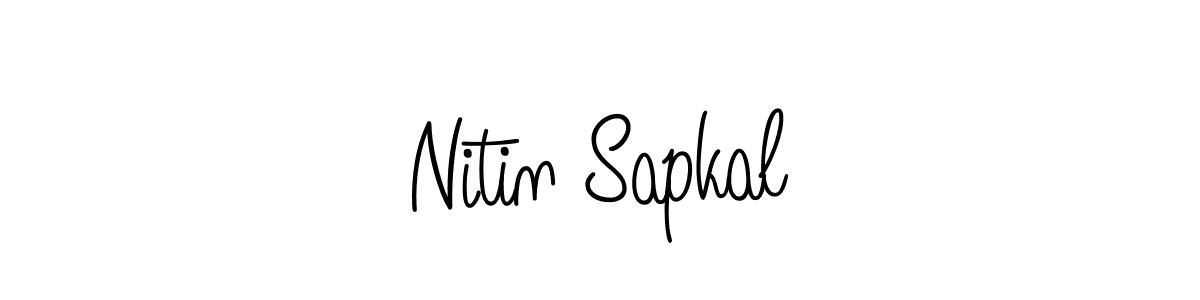 It looks lik you need a new signature style for name Nitin Sapkal. Design unique handwritten (Angelique-Rose-font-FFP) signature with our free signature maker in just a few clicks. Nitin Sapkal signature style 5 images and pictures png