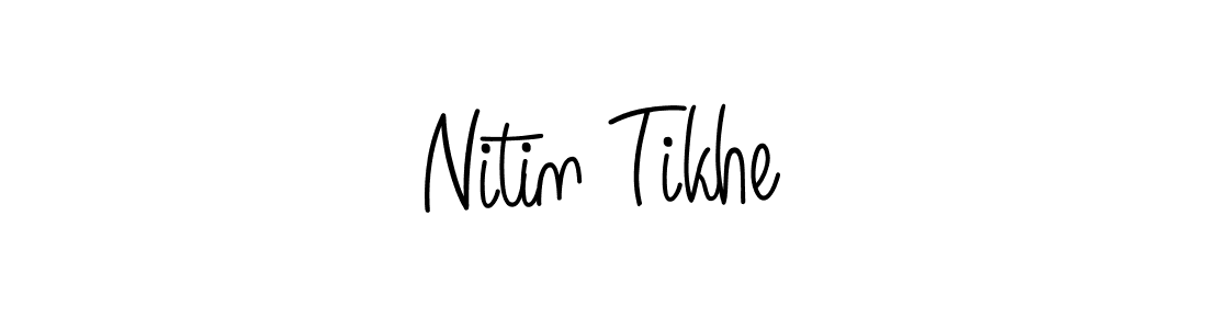 Make a short Nitin Tikhe signature style. Manage your documents anywhere anytime using Angelique-Rose-font-FFP. Create and add eSignatures, submit forms, share and send files easily. Nitin Tikhe signature style 5 images and pictures png