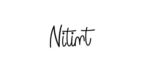 Also we have Nitint name is the best signature style. Create professional handwritten signature collection using Angelique-Rose-font-FFP autograph style. Nitint signature style 5 images and pictures png