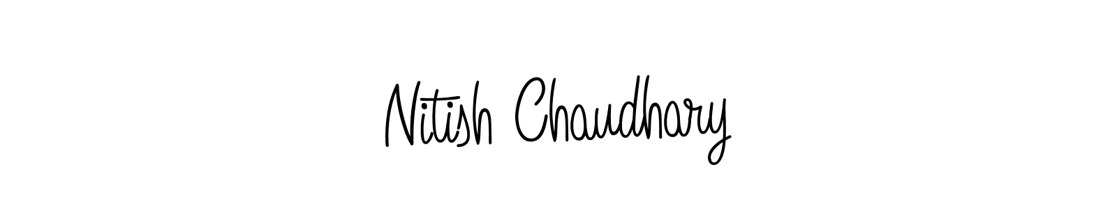 Make a short Nitish Chaudhary signature style. Manage your documents anywhere anytime using Angelique-Rose-font-FFP. Create and add eSignatures, submit forms, share and send files easily. Nitish Chaudhary signature style 5 images and pictures png