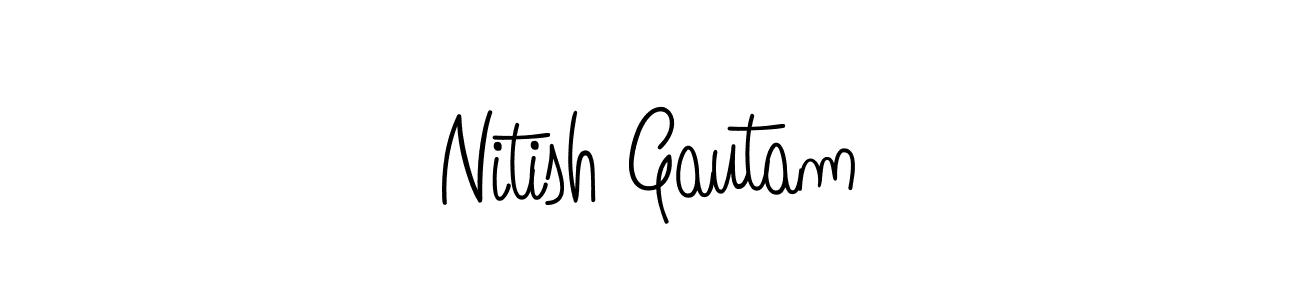Here are the top 10 professional signature styles for the name Nitish Gautam. These are the best autograph styles you can use for your name. Nitish Gautam signature style 5 images and pictures png