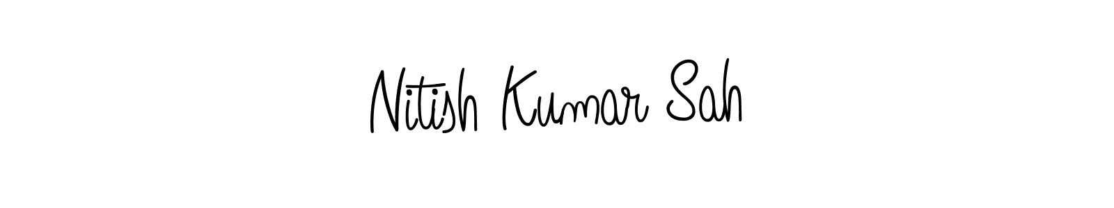 It looks lik you need a new signature style for name Nitish Kumar Sah. Design unique handwritten (Angelique-Rose-font-FFP) signature with our free signature maker in just a few clicks. Nitish Kumar Sah signature style 5 images and pictures png