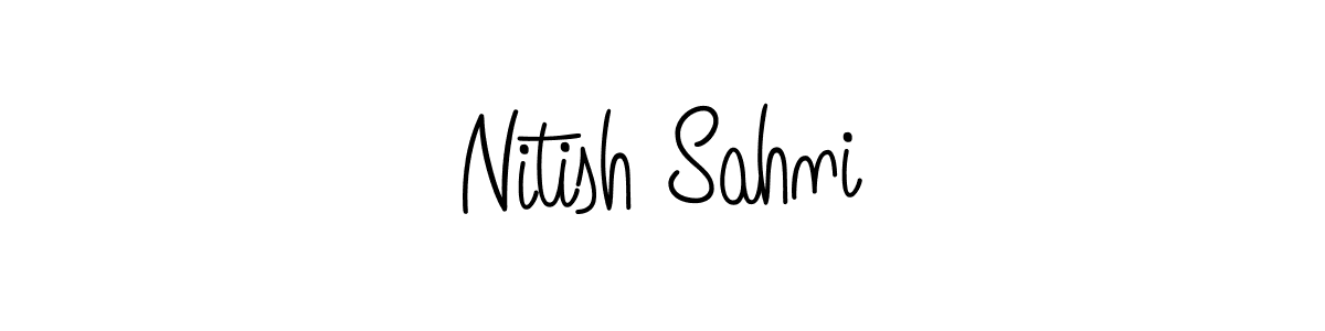 Make a short Nitish Sahni signature style. Manage your documents anywhere anytime using Angelique-Rose-font-FFP. Create and add eSignatures, submit forms, share and send files easily. Nitish Sahni signature style 5 images and pictures png