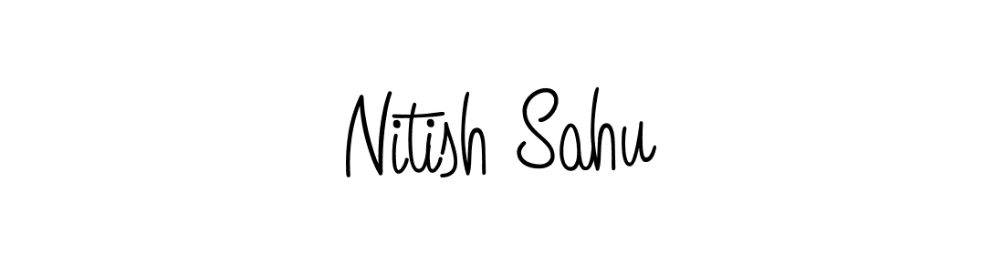 Once you've used our free online signature maker to create your best signature Angelique-Rose-font-FFP style, it's time to enjoy all of the benefits that Nitish Sahu name signing documents. Nitish Sahu signature style 5 images and pictures png