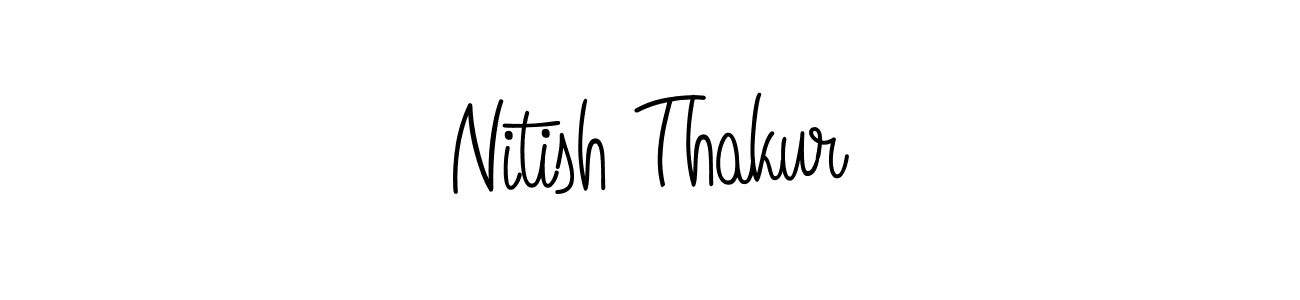 Make a beautiful signature design for name Nitish Thakur. Use this online signature maker to create a handwritten signature for free. Nitish Thakur signature style 5 images and pictures png