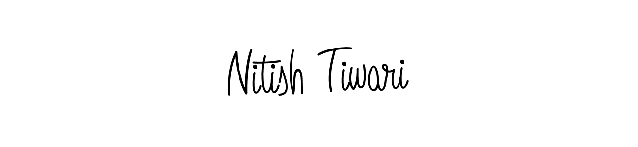 Make a short Nitish Tiwari signature style. Manage your documents anywhere anytime using Angelique-Rose-font-FFP. Create and add eSignatures, submit forms, share and send files easily. Nitish Tiwari signature style 5 images and pictures png