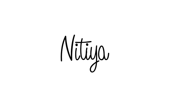 Once you've used our free online signature maker to create your best signature Angelique-Rose-font-FFP style, it's time to enjoy all of the benefits that Nitiya name signing documents. Nitiya signature style 5 images and pictures png