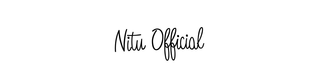 if you are searching for the best signature style for your name Nitu Official. so please give up your signature search. here we have designed multiple signature styles  using Angelique-Rose-font-FFP. Nitu Official signature style 5 images and pictures png