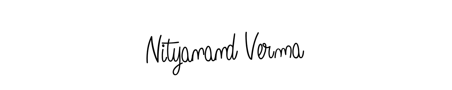 Also You can easily find your signature by using the search form. We will create Nityanand Verma name handwritten signature images for you free of cost using Angelique-Rose-font-FFP sign style. Nityanand Verma signature style 5 images and pictures png