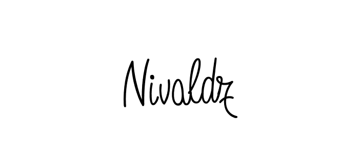 Here are the top 10 professional signature styles for the name Nivaldz. These are the best autograph styles you can use for your name. Nivaldz signature style 5 images and pictures png