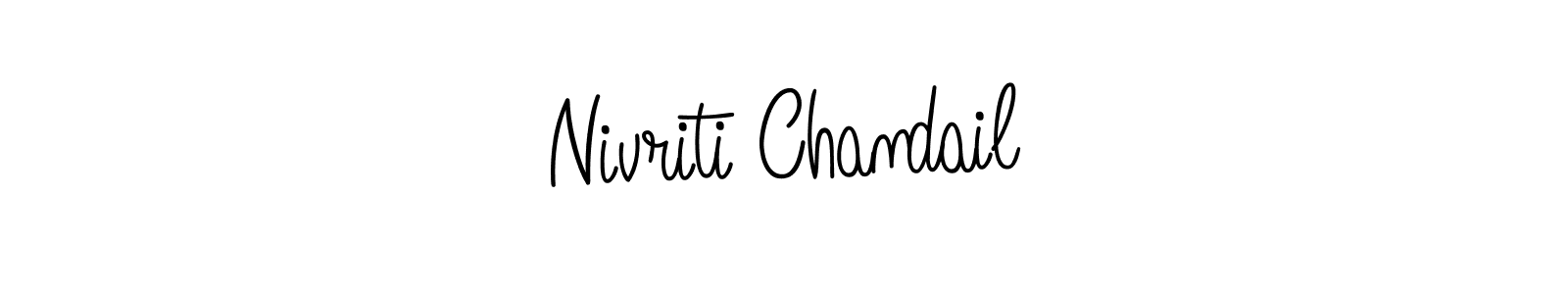Make a beautiful signature design for name Nivriti Chandail. Use this online signature maker to create a handwritten signature for free. Nivriti Chandail signature style 5 images and pictures png