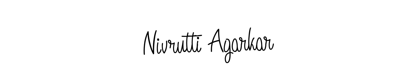 Make a beautiful signature design for name Nivrutti Agarkar. Use this online signature maker to create a handwritten signature for free. Nivrutti Agarkar signature style 5 images and pictures png
