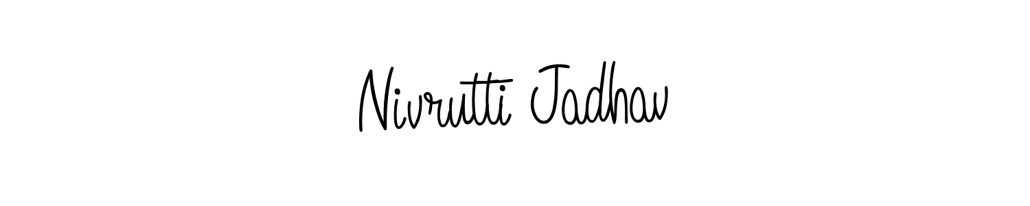 Also You can easily find your signature by using the search form. We will create Nivrutti Jadhav name handwritten signature images for you free of cost using Angelique-Rose-font-FFP sign style. Nivrutti Jadhav signature style 5 images and pictures png