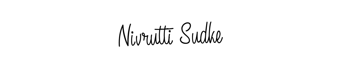 Best and Professional Signature Style for Nivrutti Sudke. Angelique-Rose-font-FFP Best Signature Style Collection. Nivrutti Sudke signature style 5 images and pictures png