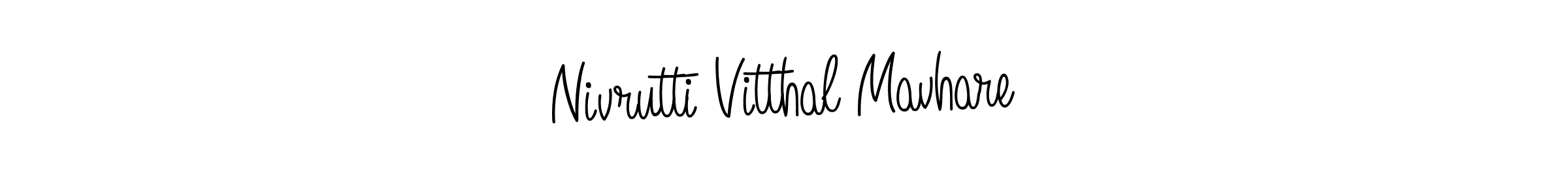 How to Draw Nivrutti Vitthal Mavhare signature style? Angelique-Rose-font-FFP is a latest design signature styles for name Nivrutti Vitthal Mavhare. Nivrutti Vitthal Mavhare signature style 5 images and pictures png