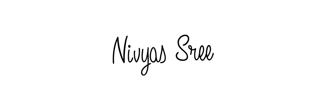 Make a short Nivyas Sree signature style. Manage your documents anywhere anytime using Angelique-Rose-font-FFP. Create and add eSignatures, submit forms, share and send files easily. Nivyas Sree signature style 5 images and pictures png