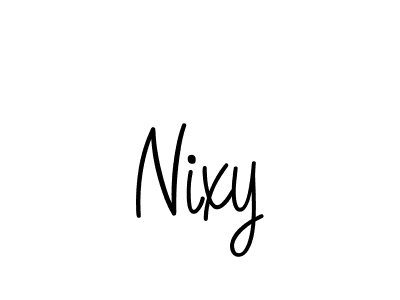 Make a beautiful signature design for name Nixy. Use this online signature maker to create a handwritten signature for free. Nixy signature style 5 images and pictures png