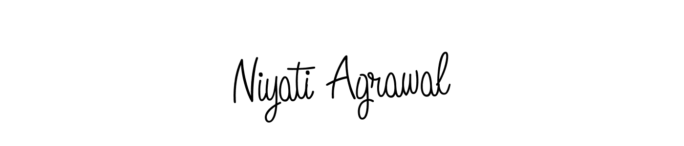 How to Draw Niyati Agrawal signature style? Angelique-Rose-font-FFP is a latest design signature styles for name Niyati Agrawal. Niyati Agrawal signature style 5 images and pictures png