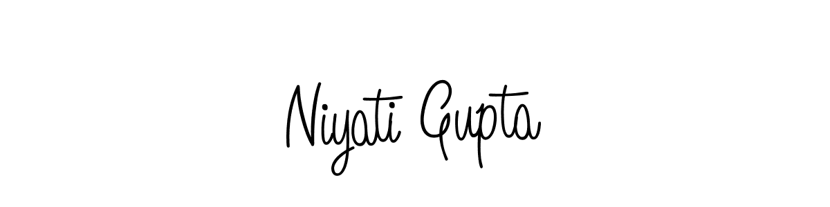 Also we have Niyati Gupta name is the best signature style. Create professional handwritten signature collection using Angelique-Rose-font-FFP autograph style. Niyati Gupta signature style 5 images and pictures png