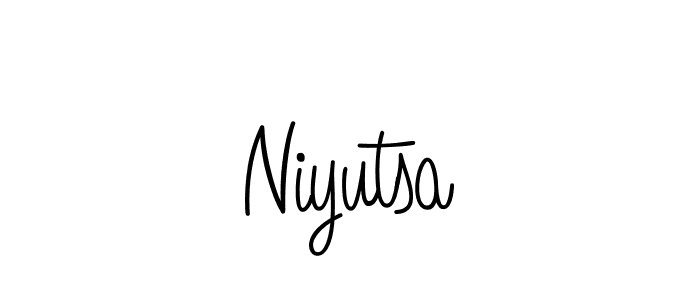 It looks lik you need a new signature style for name Niyutsa. Design unique handwritten (Angelique-Rose-font-FFP) signature with our free signature maker in just a few clicks. Niyutsa signature style 5 images and pictures png