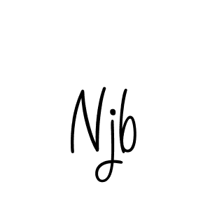 Make a beautiful signature design for name Njb. Use this online signature maker to create a handwritten signature for free. Njb signature style 5 images and pictures png
