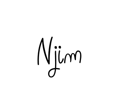 Best and Professional Signature Style for Njim. Angelique-Rose-font-FFP Best Signature Style Collection. Njim signature style 5 images and pictures png