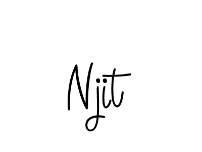 How to Draw Njit signature style? Angelique-Rose-font-FFP is a latest design signature styles for name Njit. Njit signature style 5 images and pictures png
