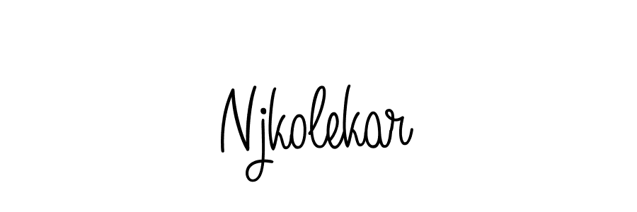 Once you've used our free online signature maker to create your best signature Angelique-Rose-font-FFP style, it's time to enjoy all of the benefits that Njkolekar name signing documents. Njkolekar signature style 5 images and pictures png