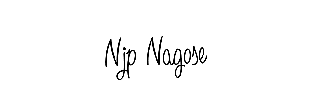 You can use this online signature creator to create a handwritten signature for the name Njp Nagose. This is the best online autograph maker. Njp Nagose signature style 5 images and pictures png