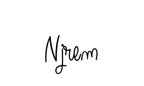Once you've used our free online signature maker to create your best signature Angelique-Rose-font-FFP style, it's time to enjoy all of the benefits that Njrem name signing documents. Njrem signature style 5 images and pictures png