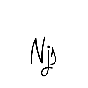 How to Draw Njs signature style? Angelique-Rose-font-FFP is a latest design signature styles for name Njs. Njs signature style 5 images and pictures png