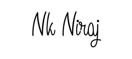 Style your name Nk Niraj with confidence using Angelique-Rose-font-FFP signature design. Simple, elegant, and ready for immediate document use. Nk Niraj signature style 5 images and pictures png