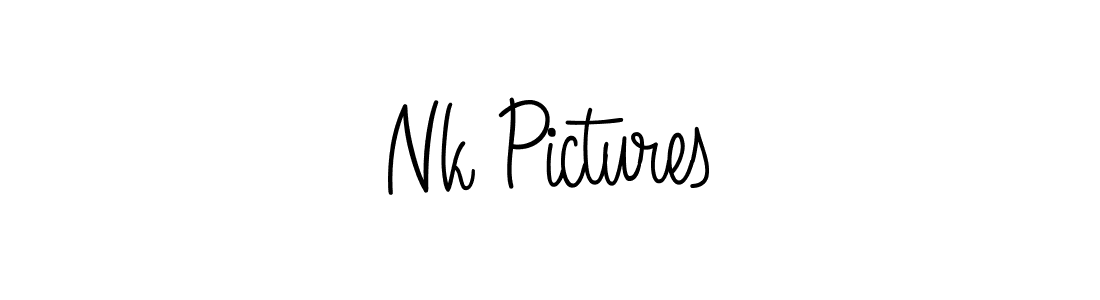 Create a beautiful signature design for name Nk Pictures. With this signature (Angelique-Rose-font-FFP) fonts, you can make a handwritten signature for free. Nk Pictures signature style 5 images and pictures png