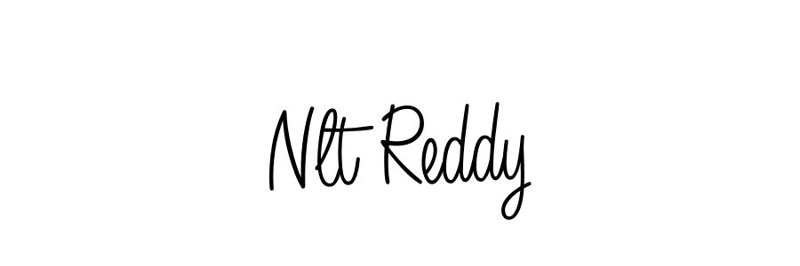 How to make Nlt Reddy signature? Angelique-Rose-font-FFP is a professional autograph style. Create handwritten signature for Nlt Reddy name. Nlt Reddy signature style 5 images and pictures png
