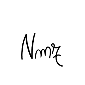 How to Draw Nmz signature style? Angelique-Rose-font-FFP is a latest design signature styles for name Nmz. Nmz signature style 5 images and pictures png