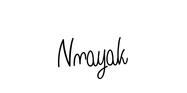 Also we have Nnayak name is the best signature style. Create professional handwritten signature collection using Angelique-Rose-font-FFP autograph style. Nnayak signature style 5 images and pictures png