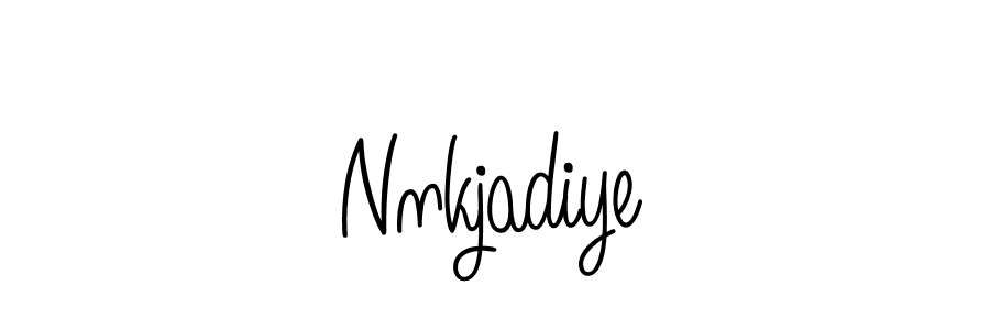 You can use this online signature creator to create a handwritten signature for the name Nnkjadiye. This is the best online autograph maker. Nnkjadiye signature style 5 images and pictures png