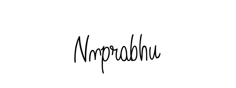 Angelique-Rose-font-FFP is a professional signature style that is perfect for those who want to add a touch of class to their signature. It is also a great choice for those who want to make their signature more unique. Get Nnprabhu name to fancy signature for free. Nnprabhu signature style 5 images and pictures png