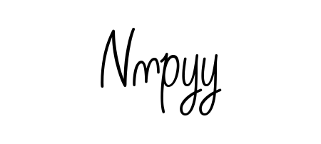 The Angelique-Rose-font-FFP handwriting style adds charm and authenticity to name Nnpyy. A wonderful choice for personal thank-you notes. Nnpyy signature style 5 images and pictures png