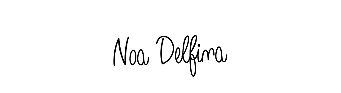 Also we have Noa Delfina name is the best signature style. Create professional handwritten signature collection using Angelique-Rose-font-FFP autograph style. Noa Delfina signature style 5 images and pictures png