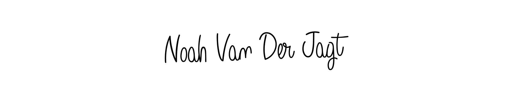 The best way (Angelique-Rose-font-FFP) to make a short signature is to pick only two or three words in your name. The name Noah Van Der Jagt include a total of six letters. For converting this name. Noah Van Der Jagt signature style 5 images and pictures png