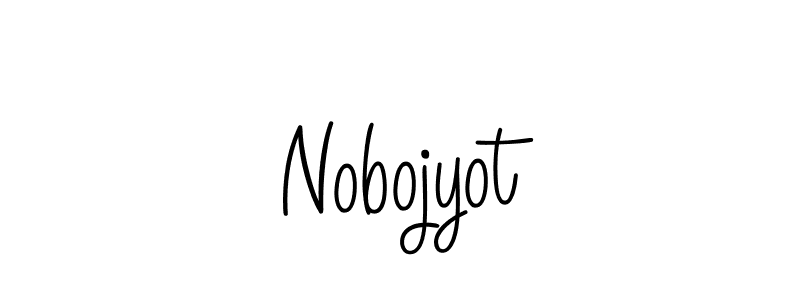 How to make Nobojyot signature? Angelique-Rose-font-FFP is a professional autograph style. Create handwritten signature for Nobojyot name. Nobojyot signature style 5 images and pictures png