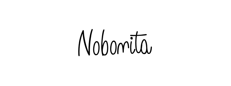 Best and Professional Signature Style for Nobonita. Angelique-Rose-font-FFP Best Signature Style Collection. Nobonita signature style 5 images and pictures png