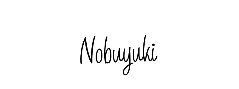 Make a beautiful signature design for name Nobuyuki. Use this online signature maker to create a handwritten signature for free. Nobuyuki signature style 5 images and pictures png