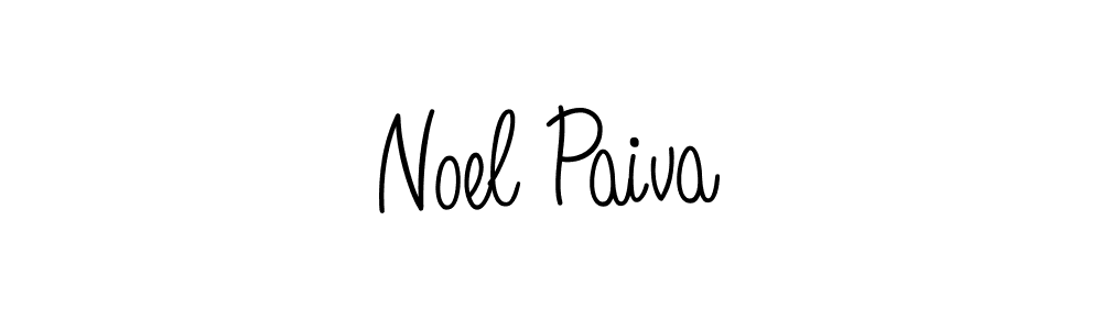 The best way (Angelique-Rose-font-FFP) to make a short signature is to pick only two or three words in your name. The name Noel Paiva include a total of six letters. For converting this name. Noel Paiva signature style 5 images and pictures png